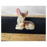 VTG. CERAMIC DEAR FIGURE MADE IN JAPAN