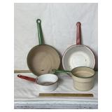 ENAMELWARE COOK POTS