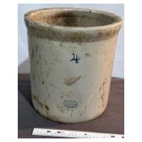 4 GAL RED WING CROCK, SMALL WING, NO CRACKS