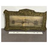 VINTAGE SAFE HARBOR SAIL BOAT PICTURE