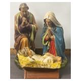 CHALKWARE NATIVITY