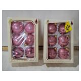 CHRISTMAS BY KREBS PINK ORNAMENTS