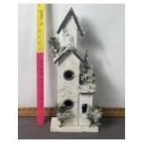 WOOD CRAFT WINTER BIRDHOUSE