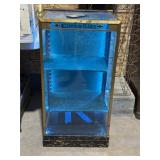 VINTAGE GLASS "CURIOSITIES" CABINET