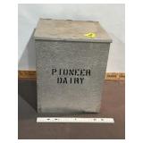 PIONEER DAIRY MILK PORCH MILK BOX