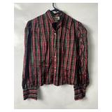 VINTAGE NOTCHES SZ 9M BUTTON UP SHIRT