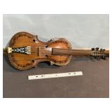 HARDANGER FIDDLE W/ MOTHER-OF-PERAL INLAY