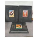 FRAMED TRAVEL CARDS