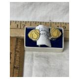 PAIR OF VINTAGE CUFF LINKS, 1923?