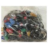 OLD CHRISTMAS LIGHT BULB STRING (UNTESTED)