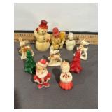 VINTAGE FIGURAL CHRISTMAS CANDLES