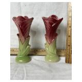 SHAWNEE POTTERY CALLA LILLY BUD VASES