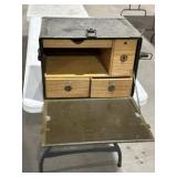 WWII U.S. ABEL & BACH MOBIL STATIONARY DESK