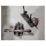 2 VINTAGE METAL STANLEY PLANES