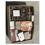 LARGE BOX OF VINTAGE TUBES FOR RADIO & T.V.