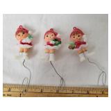 VINTAGE ELVES CHRISTMAS TREE STEM WIRE PIECES