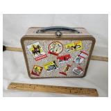 VTG. METAL ATCO WORLD TRAVLER LUNCH BOX