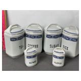 PORCELAIN CANISTER SET