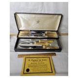 PARKER &SONS SHEFFIELD ENGLAND KNIFE SET