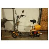 YELLOW TANKMAN SERIES GASOLINE SCOOTER