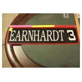 EARNHARDT 3 METAL SIGN, 10" X 36"