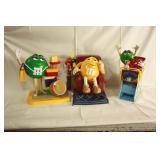 PLASTIC M & M DISPENSER COLLECTIBLES, ROLLER COAST