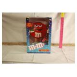 CHRISTMAS M & M CANDY DISPENSER IN BOX