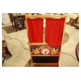 PUPPET SHOW STAND, 44 1/4" T X 24 3/4" L