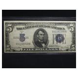 $5  1934-D SILVER CERTIFICATE (XF)