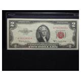 1953-C $2 LEGAL TENDER RED SEAL NOTE (XF)