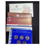 3 UNITED STATES MINT UNC COIN SETS & STATE QUARTER