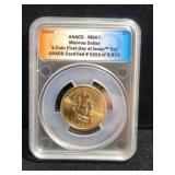 ANACS GRADED MS67 MONROE DOLLAR