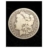 1895-O MORGAN DOLLAR 90% SILVER