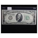 1934-B $10 **STAR** "VINSON" NOTE (XF)