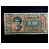 10c. MILITARY CERTIFICATE SERIES 541 (VF)