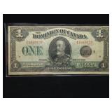 $1 1923 DOMINION OF CANADA LARGE BILL