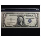 1935-B $1 SILVER CERTIFICATE "VINSON" NOTE (AU)