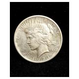 1921-P PEACE DOLLAR 90% SILVER