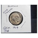 1914-P BUFFALO NICKEL (BU)