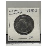 1980 - S SUSAN B ANTHONY 2ND YEAR