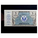 5c. MILITARY CERTIFICATE SERIES 472 (CU)