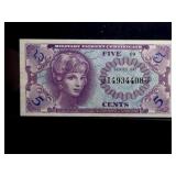 5c. MILITARY CERTIFICATE SERIES 641 (CU)