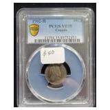 1902-H CANADA 10c. PCGS VF35 GRADED
