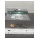 6 GRAMS 14K GOLD MISC SCAP METAL ITEMS, JEWELRY