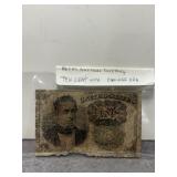 TEN CENT US CIVIL WAR ERA FRACTIONAL CURRENCY