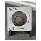 1877 CARSON CITY SEATED LIBERTY DIME