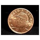 DONALD TRUMP 1oz COPPER ROUND