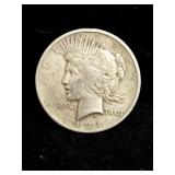 1921-P PEACE DOLLAR 90% SILVER