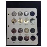 12 KENNEDY CLAD HALF DOLLARS (NO SILVER)