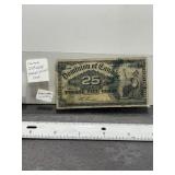 DOMINION OF CANADA 1900 SERIES FRACTIONAL CURRENCY